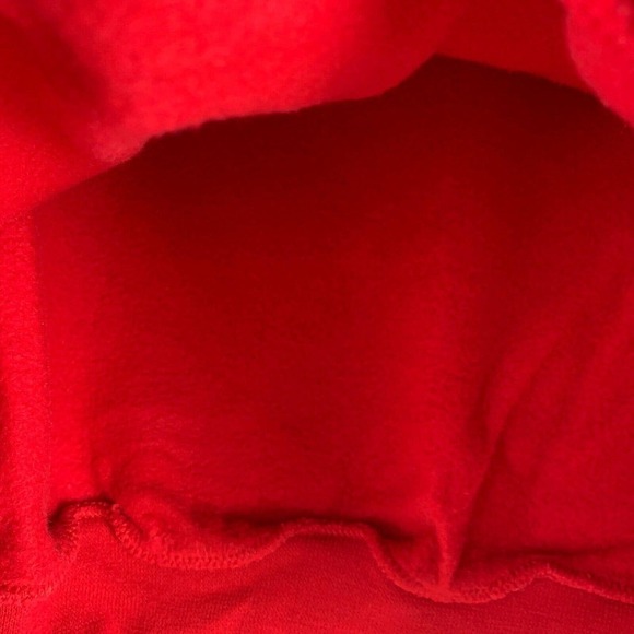 Vintage 90s Disney Designs Mickey Silhouette Red Sweatshirt L XL - Picture 3 of 8